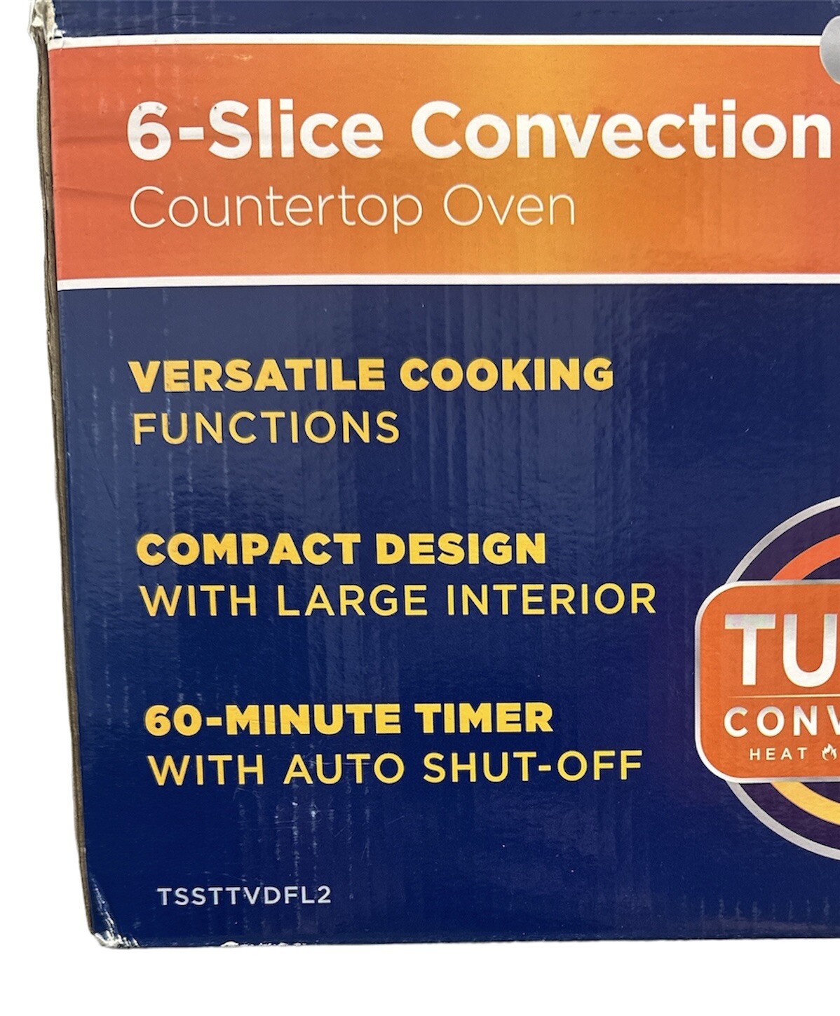Oster TSSTTVDFL2 6Slice Stainless Steel Toaster Oven 1400 W Silver