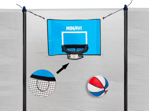 Basketball Hoop for Trampoline |Including Small Basketball |Waterproof and Su... - Picture 5 of 12