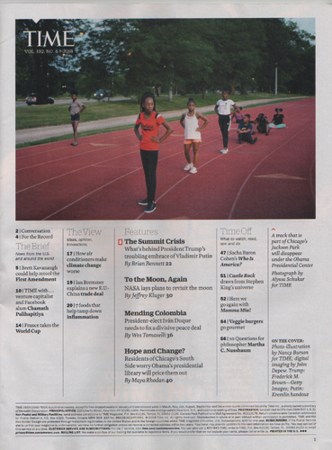 TIME Magazine July 30, 2018 THE SUMMIT CRISIS - Picture 2 of 3