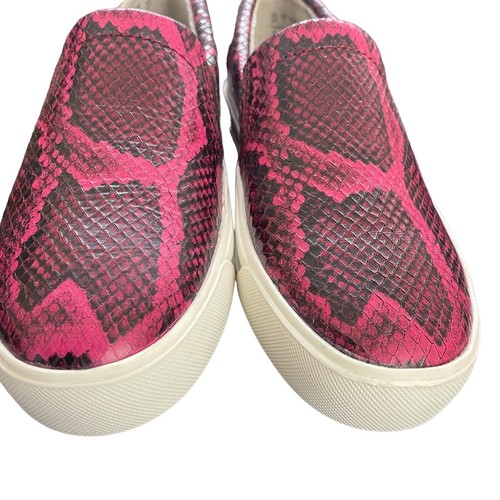 Naturalizer Aileen Sneakers Womens Size 5 Purple Black Snake Print Flats - Picture 2 of 6