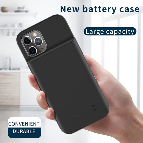 Funda inteligente de batería para iPhone 11 Pro Max suave cuerpo completo banco de energía cargador - Imagen 5 de 14