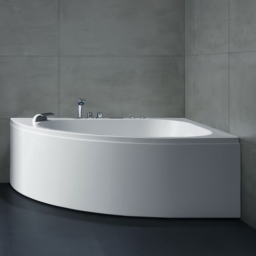  Whirlpoolwanne 180x130 cm Whirlpool Badewanne Eckbadewanne Wanne - Bild 4 von 14