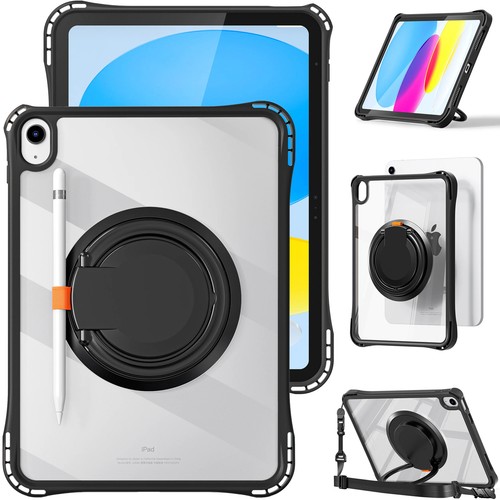 Transparentes Handgelenkband drehbarer Ständer Generation Etui für iPad10 10.9 2022 10. - Bild 19 von 23