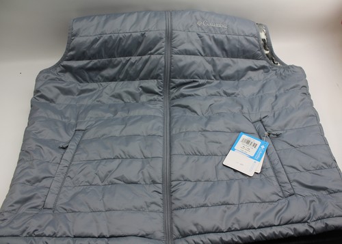 Columbia Men's XL Cold Weather Vest Jacket Gray - Picture 2 of 2