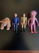 1978 Battlestar Galactica Vintage Fig. ADAMA, Lt. Starbuck, Daggit, Imperious L