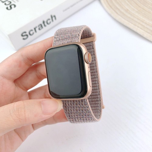 Correa de reloj deportiva de nailon 3 piezas para iWatch Series 9 8 7 6 SE 5 4 41/45 mm 49 mm - Imagen 6 de 24