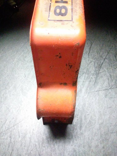 Original Gilson Unitrol Schneefräse 8 PS Stahl Riemenscheibe Abdeckung Riemenschutz VERALTET - Bild 4 von 5