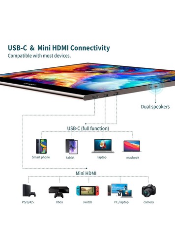 INNOCN 15.6” Portable Monitor Touchscreen 4K OLED PU15-PRE 3840x2160 (READ) - Picture 7 of 12