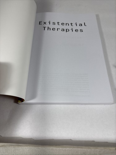 Existential Therapies Mick Cooper 2nd ed. 2017 Psychology Paperback - Picture 7 of 12