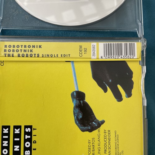 Kraftwerk - The Robots CD SINGLE / EMI / CDEM192 - Picture 8 of 10