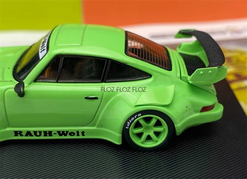 1:64 para Model Collect para Porsche para RWB para 930 Edición Limitada Verde Arco Iris - Imagen 7 de 8