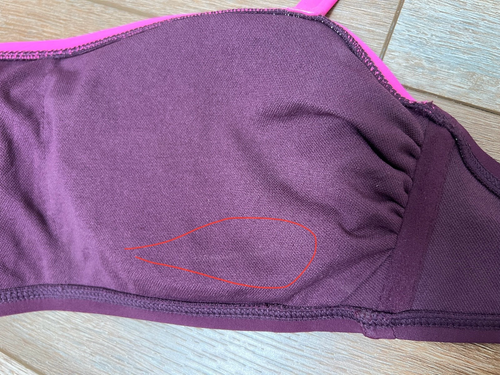 Top de natación de bikini Kona Sol borgoña para mujer talla S precio de venta sugerido por el fabricante $20 - Imagen 4 de 10