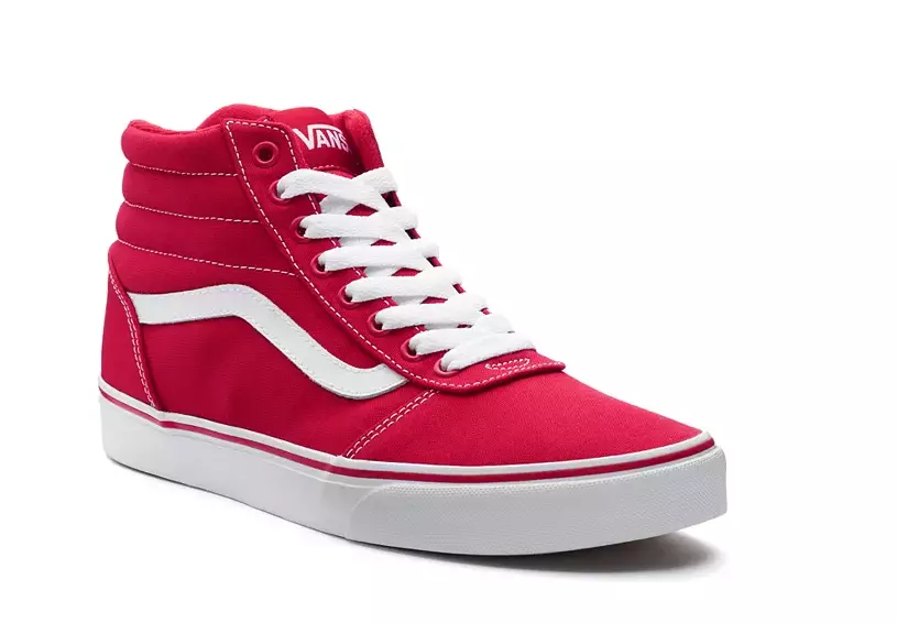 matras Master diploma kaart VANS Mens Ward Hi Red Canvas Skate SHOES Sneakers 10.5M (VN0A38DNOLM) NIB |  eBay