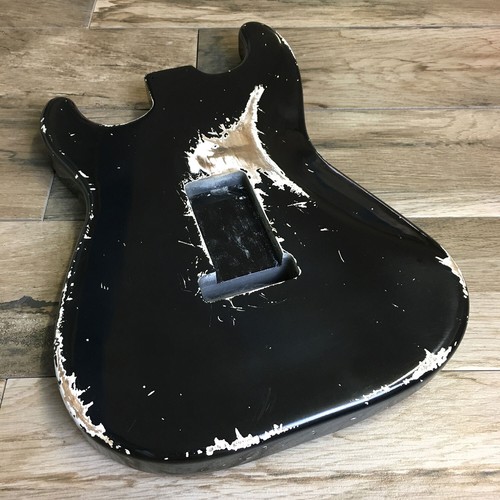 FRANCHIN Mercury F guitar body Relic Aged 100% Nitro S-type F-hole*MADE TO ORDER - Imagen 4 de 47