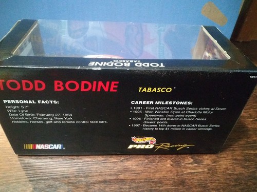 Lot Of Nascar Todd Bodine Diecast Racing Set 1:64 1:24 Hot Wheels Brand - Foto 7 di 7