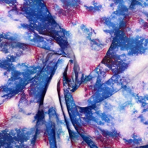 Tessuto da cucire 100% cotone Space Galaxy Orbit bambini artigianato | FQ - Foto 21 di 37