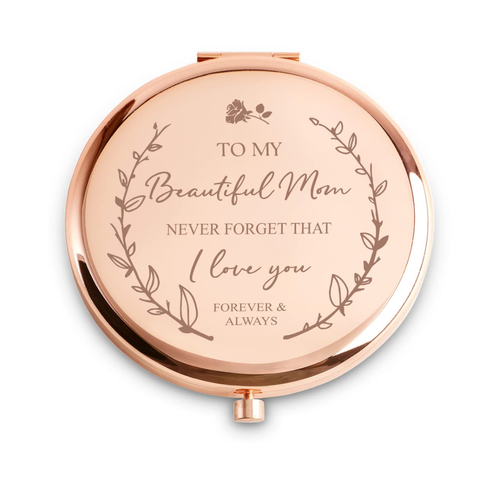Mom Gifts from Daughter Son, Compact Mirror, Sentimental Mothers Day Birthday Gi - Picture 22 of 24