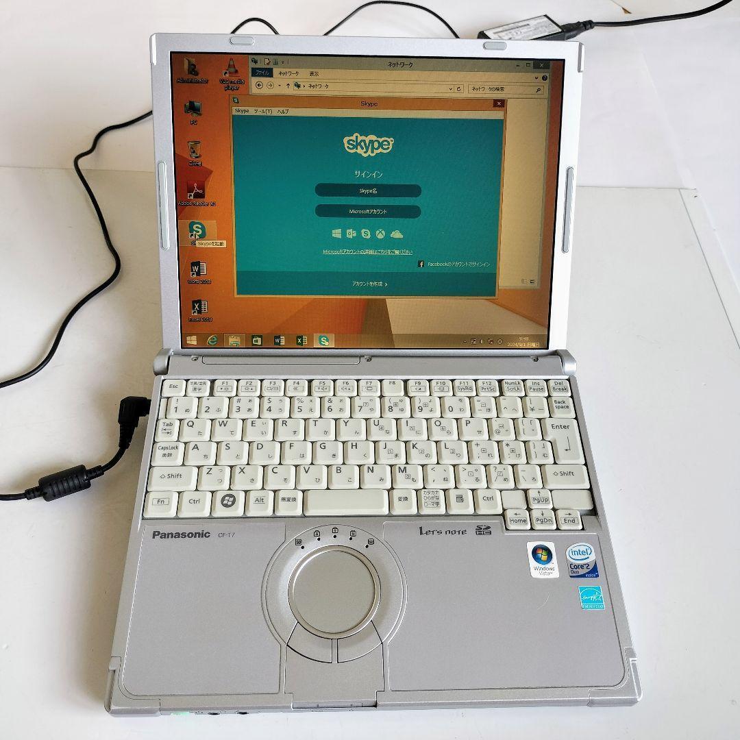 Panasonic / Let's note CF-T7 Laptop Used Panasonic / Let's note CF-T7 Laptop Used