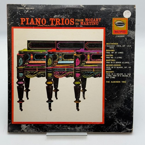 Das Albeneri Trio - Klaviertrios von Mozart bis Martinu 3 Vinyl LP WMS 1015