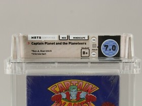 Captain Planet and the Planeteers NES Nuevo Sellado Costura H Wata Calificado 7.0 B+