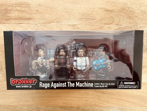 Rage Against the Machine Brokker action figures mini PVC set New In Box see pics