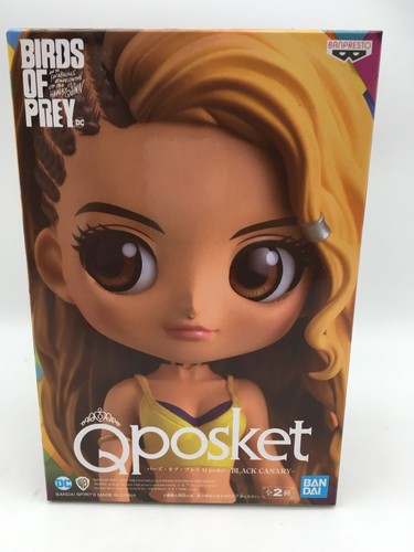 BANPRESTO - BIRDS OF PREY - BLACK CANARY - Q POSKET - NEW - 5 1/2" TALL FIGURE - Picture 2 of 6