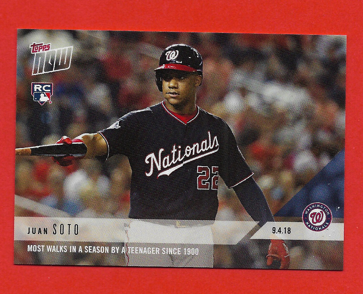 Juan Soto 2018 Topps Now #688 (RC)