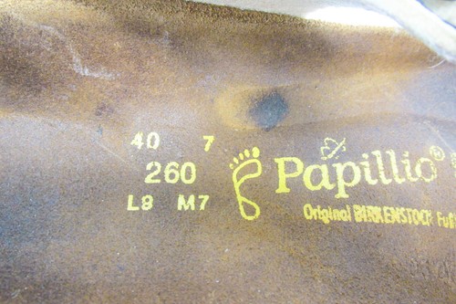 Birkenstock Women Sandal Papillio Gizeh Size US 8 EUR 40 Thong Shoe Pre Owned vq - Picture 3 of 12