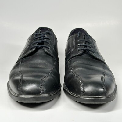 Mephisto Oxford Shoes Mens 10 Fabio Black Leather Lace Up  display picture 3