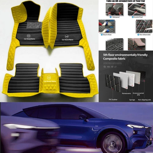 For Toyota 4Runner 1995-2020 Car Floor Mats Anti-slip Custom Liners Carpets Rugs - Imagen 37 de 42