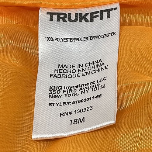 TrukFit Girls Puffer Cheetah Print Collard Lined Toddler 18M Full Zip Vest - Picture 12 of 13