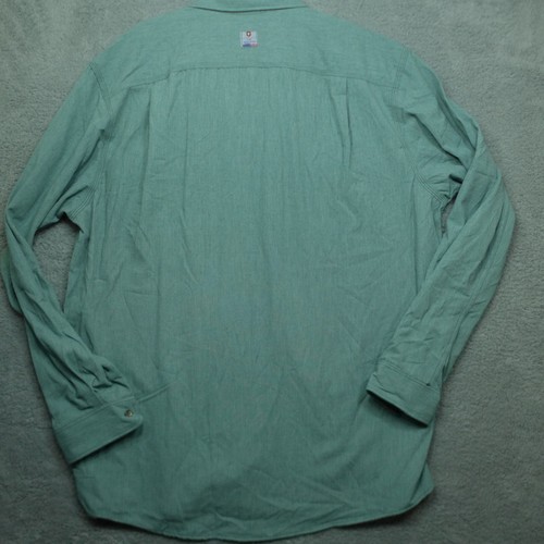 Tyndale Herren FRMC rustikal FR Knopfleiste Arbeitshemd Herren Größe 2XL grün Shirt - Bild 9 von 11