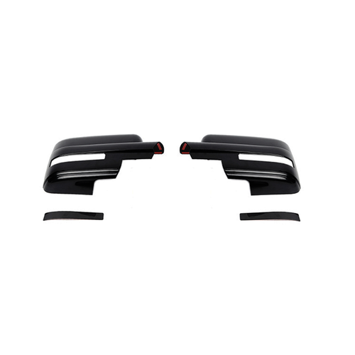 Calotte copri specchietti nero lucido per Ford F150 2009-14 con/senza frecce - Foto 10 di 10