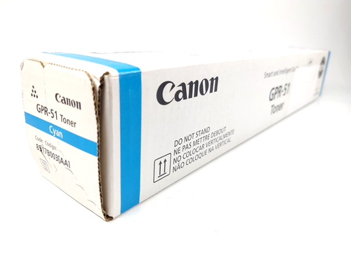 Genuine Canon GPR-51 Cyan Toner for ImageRunner C250 & 350 - Photo 3/4