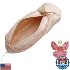 CECKQUE Cute Ballet Slipper Pouch Makeup Bag Dance Recital Gifts Ballerina Da
