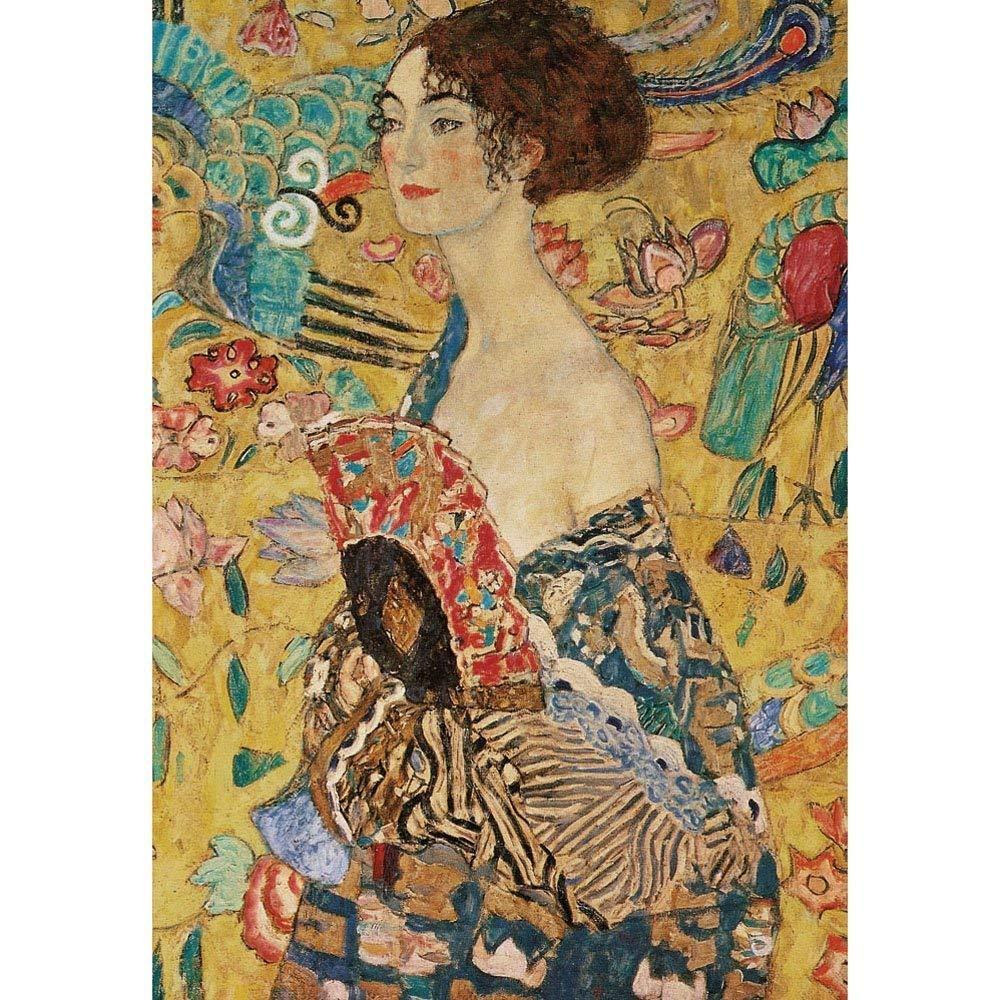 Lady with Fan Klimt Jigsaw Puzzle 2000 and Pieces for Adults and 2000 Kids Christmas... d3d5f6 Lady with Fan Klimt Jigsaw Puzzle 2000 and Pieces for Adults and 2000 Kids Christmas... d3d5f6