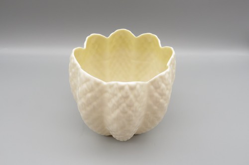 Belleek Vase Limpet Design 5th Green Mark Vtg. Flower Pot/Vase - Picture 4 of 12