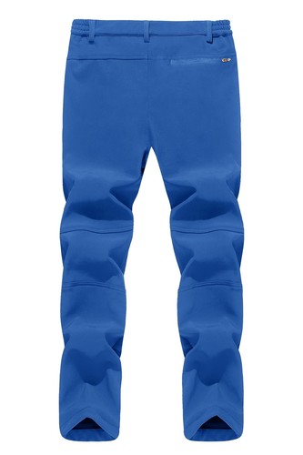 Pantaloni da neve invernali da uomo fodera in pile termico impermeabili pantaloni a guscio morbido - Foto 76 di 116
