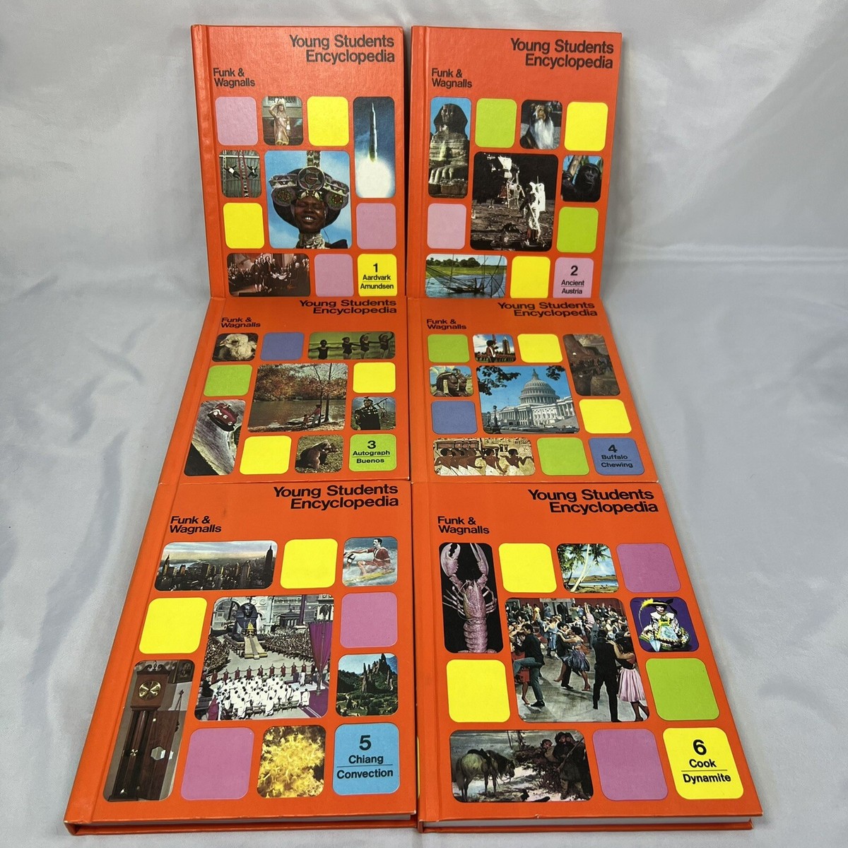 1972-73 YOUNG STUDENTS ENCYCLOPEDIA COMPLETE SET 1-20