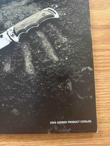 GERBER LEGENDARY BLADES KNIFE CATALOG YEAR 2005 PRODUCT CATALOG - Picture 3 of 7