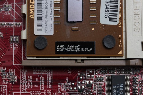 Socket 462/A MSI KT4V-L VIA KT400A chipset MoBoard with CPU & I/O Shield - 第 8/17 張圖片