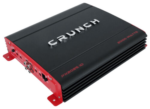 Crunch PX-2025.1D 2000 Watt Mono Amplifier Car Audio Amp - Picture 4 of 12
