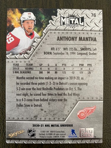 ( U SELECT CARDS )  2020-21 SkyBox Metal Universe Singles - Picture 153 of 327