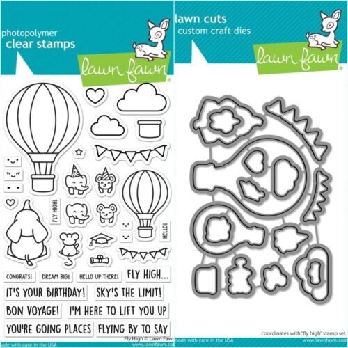 Lawn Fawn Clear Stamp Set LF3069 mit passender Matrize LF3070 - Bild 1 von 1