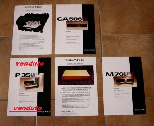 BEARD - 5 Depliants - Vendita singola - Picture 1 of 1