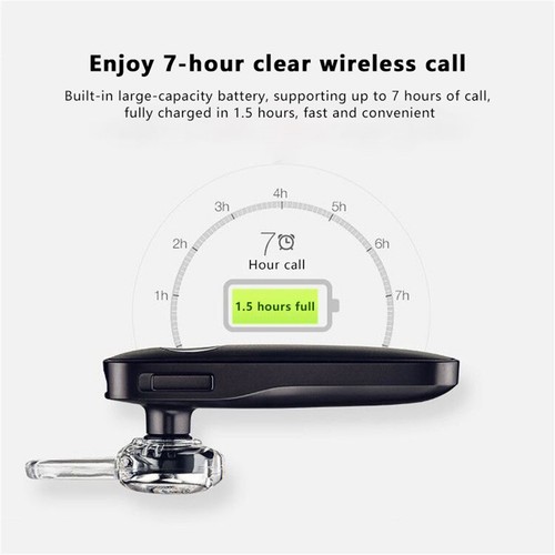 M165 Bluetooth Headset In-ear High-power Long-standby Business Sports Earphones - Zdjęcie 16 z 19