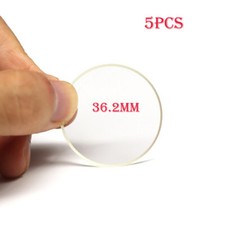 5Pcs 36.2mm Dial Caliper Replacement Part Curved Crystal Cover Lid  Mitutoyo505
