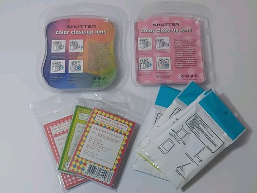 Polaroid Film Skin For 58x90mm Fuji Instax Mini Message Memo 60pcs 4 Frames LENS - Picture 6 of 11