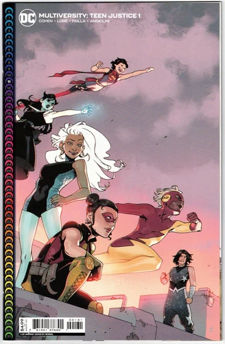 MULTIVERSITY TEEN JUSTICE #1- 1:25 BENGAL CARDSTOCK VARIANT
