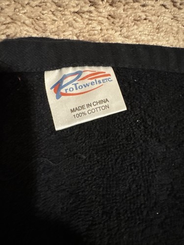 Fox Racing Hand Towel 16.5x14.5 Inches Black - Picture 3 of 6